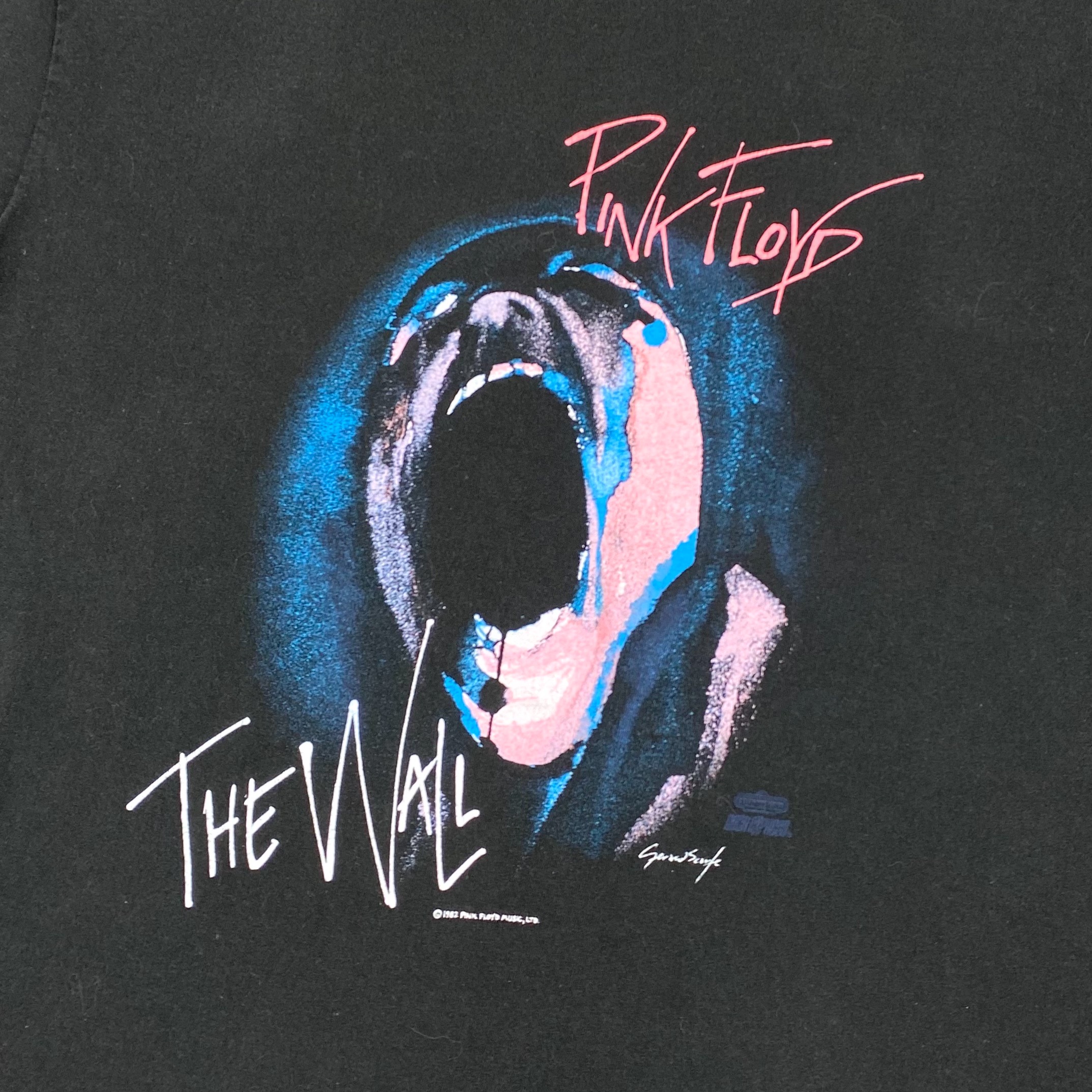 PinkFloyd The Wall Tシャツ　1982年 Vintage Pink Floyd The Wall 1982 Merch T-Shirt | eBay