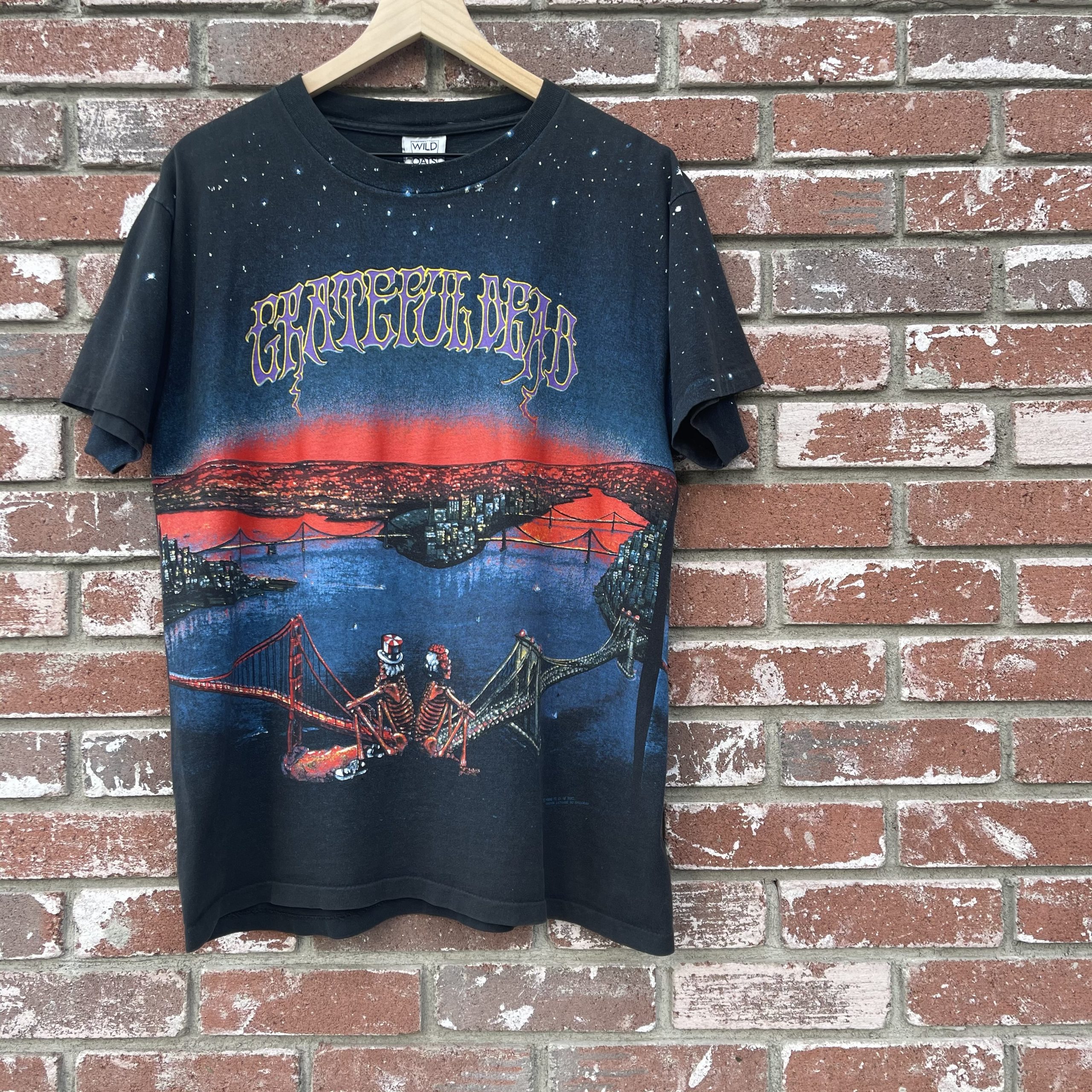 1990 Grateful Dead SF - NYC Sunset AOP (Large) - BIDSTITCH