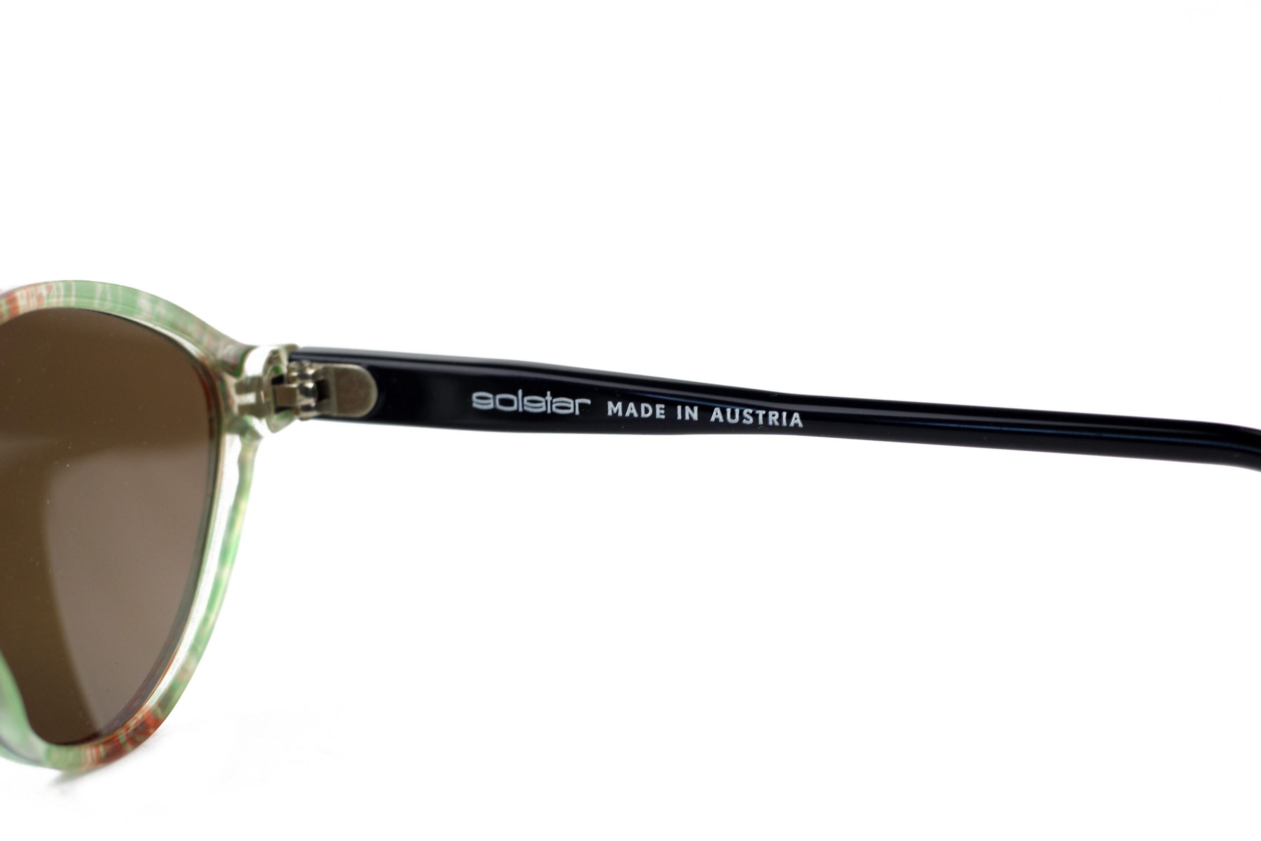 Solstar S 009 923 vintage cat eye sunglasses bicolor 80s OG DS made in Austria (7)